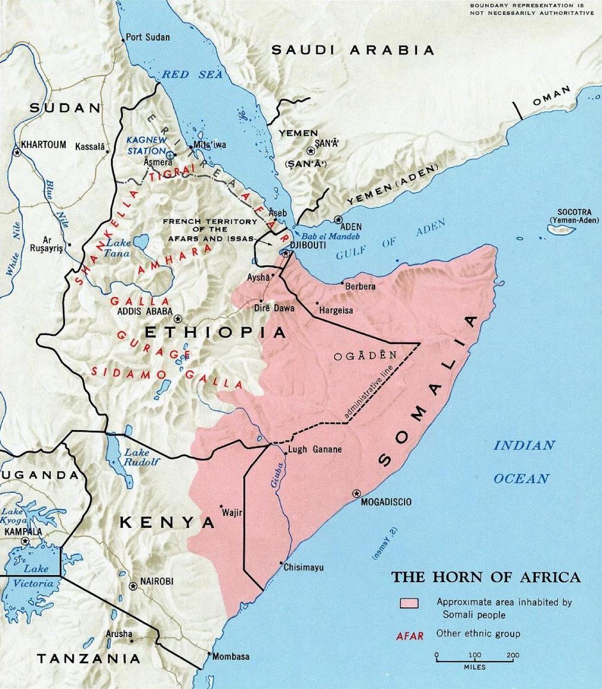 kuzey doğu Kenya göster