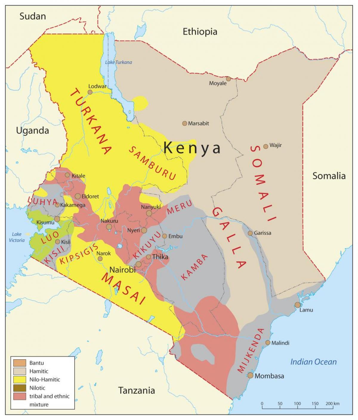 Kenya etnik göster