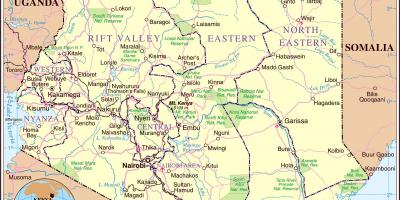 Kenya yol haritası detaylı