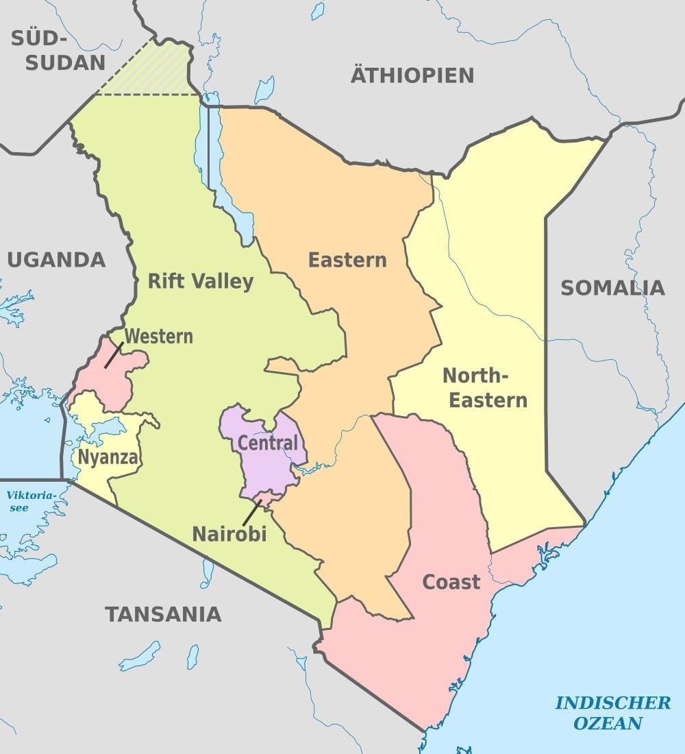 Kenya idari göster