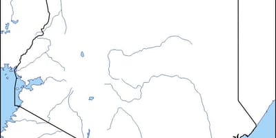 Kenya haritası boş haritası 